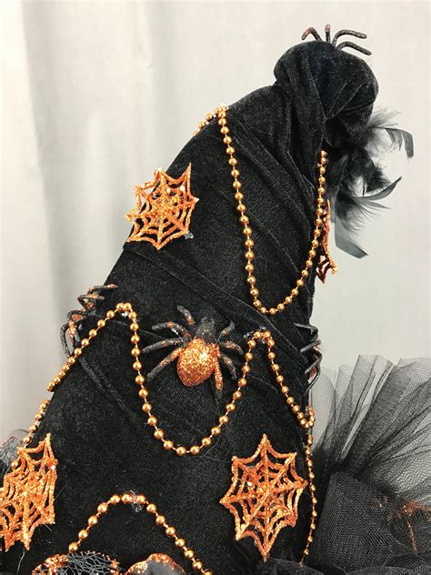The Art of Conjuring Style: Spider Web Decorated Witch Hats